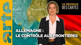 Allemagne  des contrôles et des questions  Le Dessous des Cartes  ARTE [upl. by Brenden]