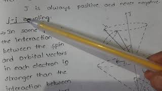 LS and jj coupling or coupling schemes with notes [upl. by Xet]