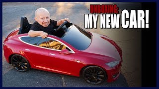 I got a Tesla for Christmas Unboxing [upl. by Swift]