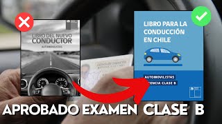 FACIL ✅ Como Aprobar el Nuevo examen de la Licencia Clase B Chile [upl. by Aletha]