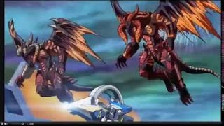 Yugioh Arc V Episode 138 Zarc vs Gongezaka and Jack [upl. by Nosittam]