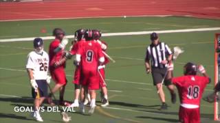 Sean Parker UMASS 22 2017 Spring Lacrosse Highlights [upl. by Berkin]