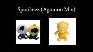 Spookeez Agumon Mix FNF REMIX Halloween Special I guess [upl. by Federica]