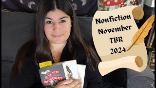 Nonfiction November TBR 2024 [upl. by Eeleimaj]