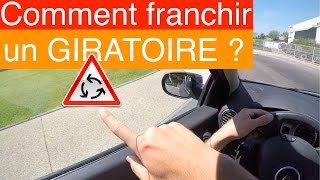 COMMENT FRANCHIR UN RONDPOINT  Giratoire [upl. by Laine]