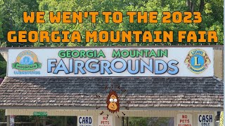 The 2023 Georgia Mountain Fair  Hiawassee Georgia [upl. by Groome]