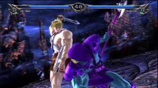 Soul Calibur V HeMan vs Skeletor TRUEHD QUALITY [upl. by Donela]