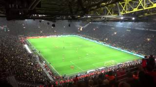 Borussia Dortmund vs Bayern München am 23112013  Tor zum 02 [upl. by Nylhtiak325]