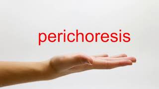 How to Pronounce perichoresis  American English [upl. by Eenet]