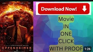 HOW TO DOWNLOAD OPPENHEIMER MOVIE  OPPENHEIMER Movie watch In hindi  OPPENHEIMER MOVIE [upl. by Schlessel]