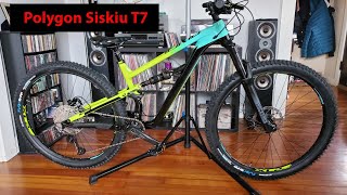 2022 Polygon Siskiu T7 Unboxing amp Assembly [upl. by Dadinirt]