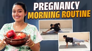 Pregnancyல இதுதான் என் வேலை❤️  Pregnancy Morning Routine🎉  Gayathri From Aminjikarai [upl. by Luaped]