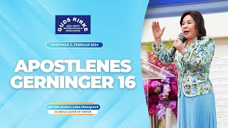 Prædiken Apostlenes Gerninger 16  Søster Maria Luisa Piraquive  4 februar 2024 [upl. by Nohsav364]