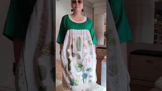 Sukienka z lnianych ręczników boho fashion diy przeróbka upcyclingfashion linen modadamska [upl. by Palla]