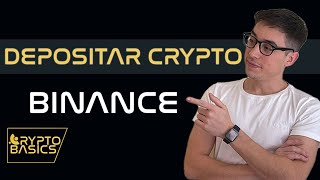 ¿Cómo DEPOSITAR CRYPTO en Binance  Tutorial [upl. by Suckram]