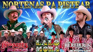 Lalo Mora ft Los Herederos ft Los Invasores de Nuevo León  Puras Norteñas Viejitas Pa Pistear Mix🧡🧡 [upl. by Issi]