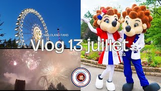 Vlog 13 juillet 2024 Nigloland journée festive [upl. by Adalbert]