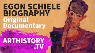 EGON SCHIELE BIOGRAPHY Egon Schiele Visual Artist Official Video [upl. by Hally]