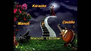 pasodobles mix karaoke Manolo Escobar [upl. by Swayder]