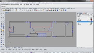 Azuma House Part 1 of 4 Plan drawings in Rhino [upl. by Zilada138]