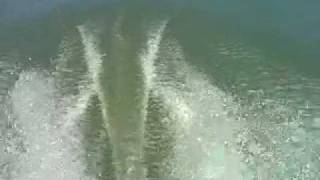 Tango Skiff 14 Running Full Speed with Nissan 98 [upl. by Ekoorb]