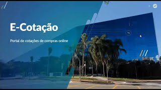 Webinar TOTVS  Conheça o E Cotação Novo Portal de Cotações de Compras do Logix [upl. by Mazman]