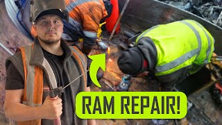 How Did We Miss This Baler Ram Repair [upl. by Perot]