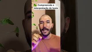 Compreensão de texto e interpretação de texto linguaportuguesa concursospúblicos correios [upl. by Merrell]