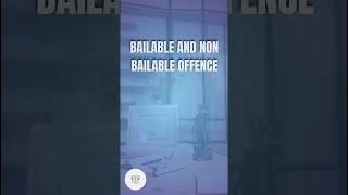 Bailable and non bailable offencesconcept in a minute [upl. by Attecnoc342]