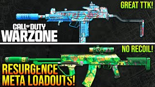 WARZONE New Top 5 BEST RESURGENCE META LOADOUTS After Update WARZONE Best Setups [upl. by Oicnaneb361]