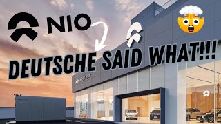 Nio Stock Updates Deutsche just said this about Nio [upl. by Hax]