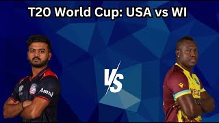 USA vs WI Super 8 Live match streaming [upl. by Furtek]