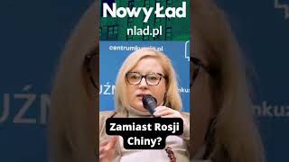 Niemcy zmienią partnera z Rosji na Chiny Aleksandra Rybińska shorts [upl. by Hailat]