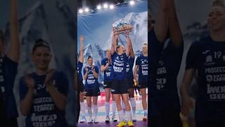 🏐🏔🙌 CONEGLIANO WINS COURMAYEUR CUP 🏆 proseccodocimococonegliano volleyball volley pallavolo volei [upl. by Llerud]