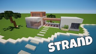 MINECRAFT STRANDHAUS bauen  LIVESTREAM [upl. by Adiazteb51]