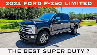 2024 Ford F250 Limited 67L Diesel 4X4  POV Review amp Test Drive  The Best Super Duty You Can Buy [upl. by Maxia]