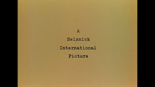 A Selznick International Picture 1937 [upl. by Ellehsal]