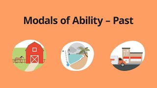 Past Modals of Ability – English Grammar Lessons [upl. by Arihsa488]