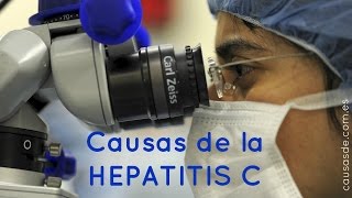 Causas de hepatitis C [upl. by Lednyc]