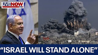 IsraelHamas war Israeli PM Netanyahu vows Israel will defend itself  LiveNOW from FOX [upl. by Fabiolas161]