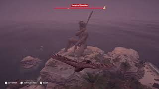 poseidon trident legendary chest north of samos assassins creed odyssey location [upl. by Kennedy]