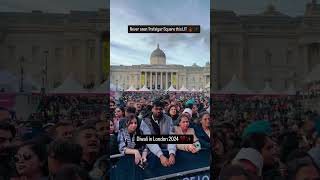 Diwali 2024 celebrated in Trafalgar Square London UK sadhguru diwali diwalispecial diwali2024 [upl. by Rieth]