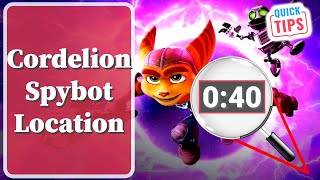 Cordelion Spybot Location  Ratchet And Clank Rift Apart [upl. by Aratnahs]