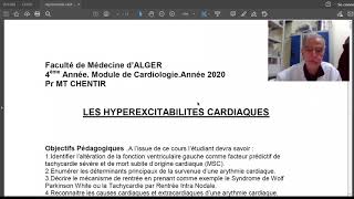 10 Les hyperexcitabilités cardiaques Pr Chentir  Cardio [upl. by Oimetra551]