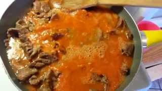 160Diesmillo De Res En Salsa Roja De ChipotleComida MexicanaLaFlacaCocinaHow To [upl. by Ittam226]