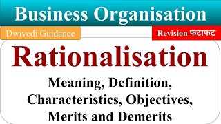 Rationalisation in business organisation rationalization in business rationalisation meaning [upl. by Garland]