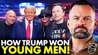 How Trump WON Young Men With CULTURE  UFC Fights With Joe Rogan amp Rocket Launches with Elon Musk [upl. by Seavir]