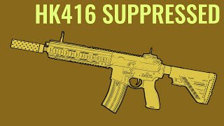 HK416 Suppressed  Comparison in 15 Games [upl. by Matthieu]