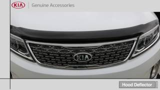 Hood Deflector  Kia Accessories  Carriage Kia of Woodstock [upl. by Lymn]