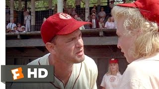 Theres No Crying in Baseball  A League of Their Own 58 Movie CLIP 1992 HD [upl. by Iatnahs]